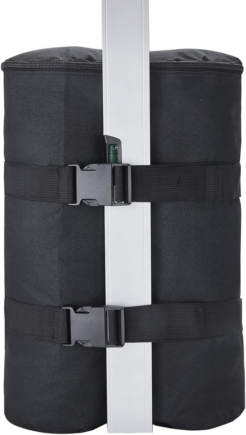 Set 4 bolsas arena toldo 240lb resistentes 1680D