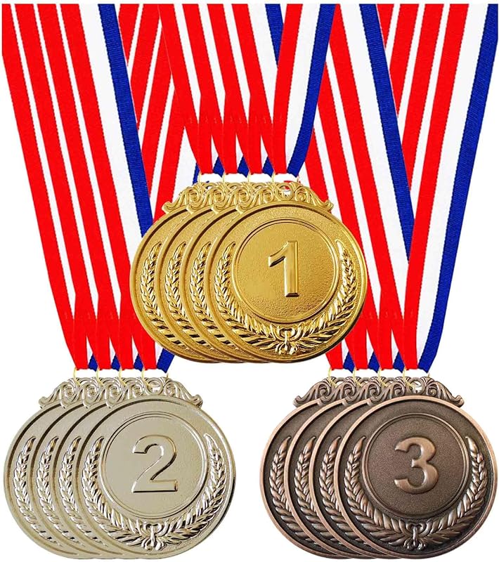 Medallas oro plata bronce estilo olímpico 2pulg para premios