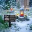 Estacas conmemorativas para cementerio impermeables