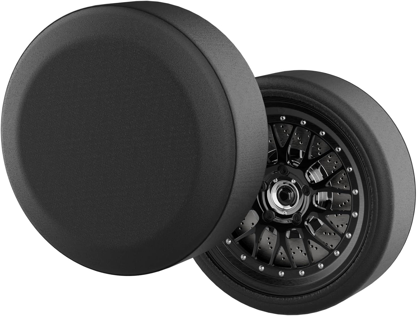 Cubierta llanta RV anti-UV negro ajuste universal