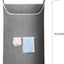 Bolsa colgante puerta set 2 cestas ropa sucia