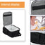 Bolsa almuerzo fútbol térmica impermeable negro
