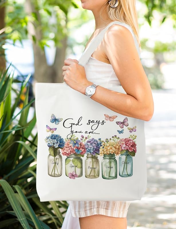 Bolsa tote cristiana para mujer regalo