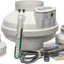 Kit instalación ventilador radón 3x6 pulg silencioso
