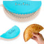 Sellador tortillas doble dentado 8pulg sin BPA azul
