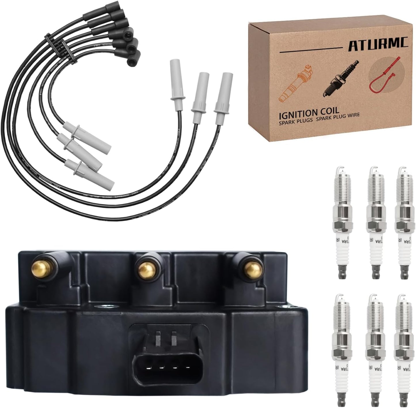 Set bobinas encendido Jeep Wrangler V6 3.8L 07-09