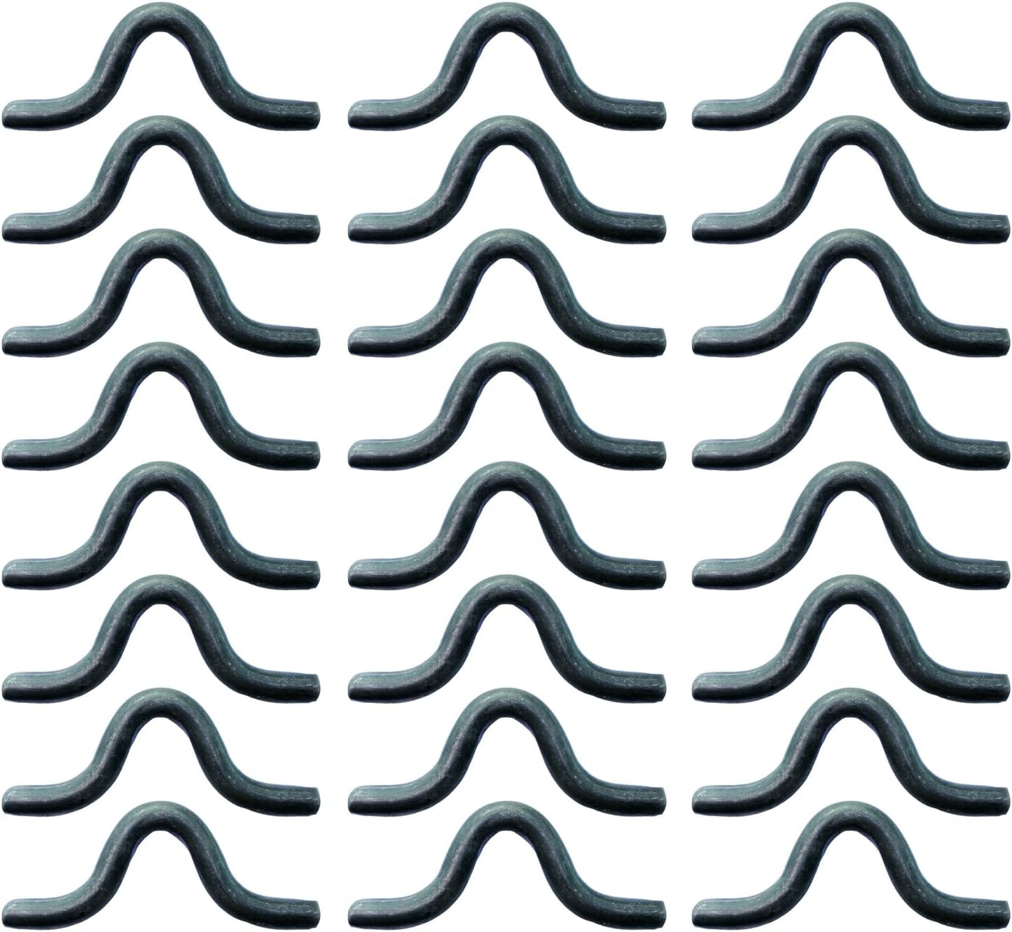 Set 24 clips cadena seguridad remolque soldables 3-3/4x1-1/2