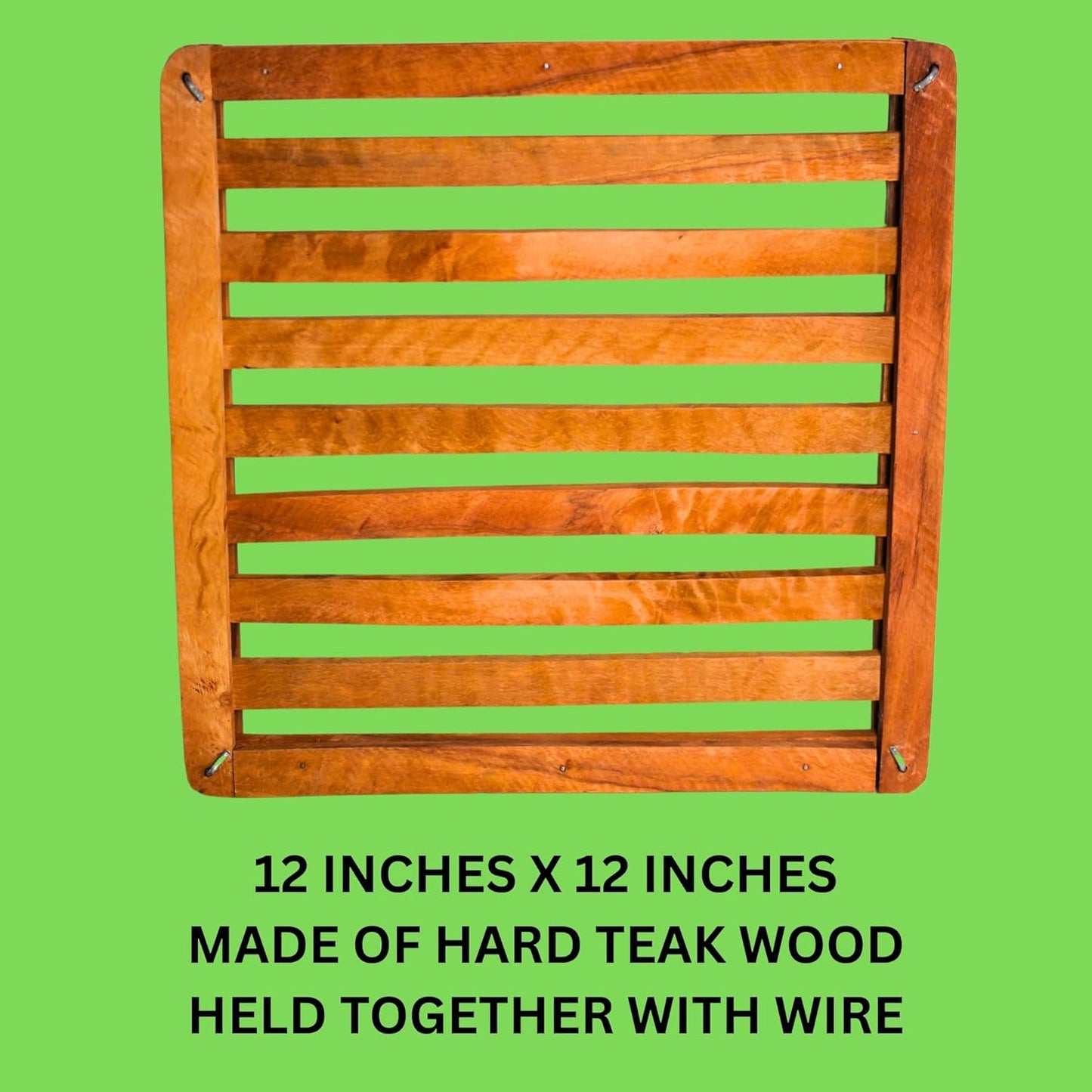 Set 2 bloques montaje helecho cuerno ciervo 2x12pulg