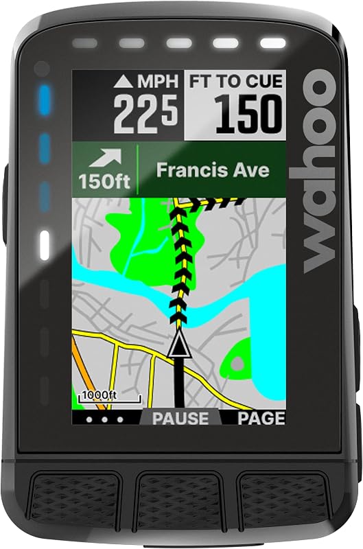 Computadora GPS Ciclismo Wahoo ELEMNT ROAM Negro