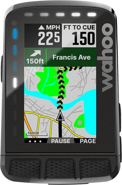 Computadora GPS Ciclismo Wahoo ELEMNT ROAM Negro