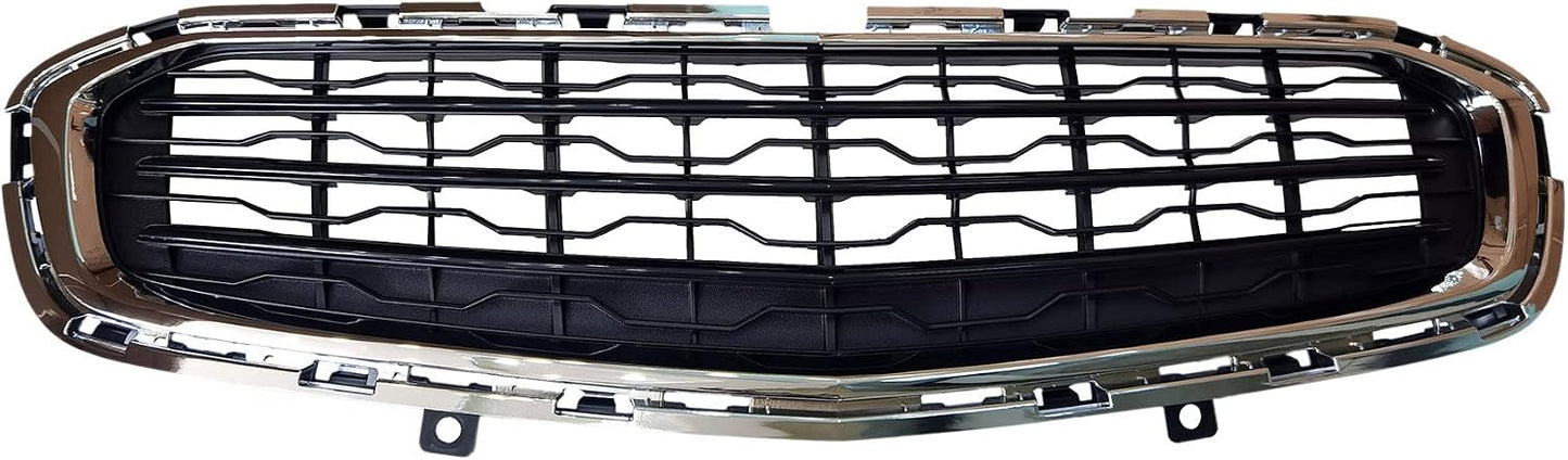 Rejilla comp Chevy Cruze 15-16 delantera negra cromada