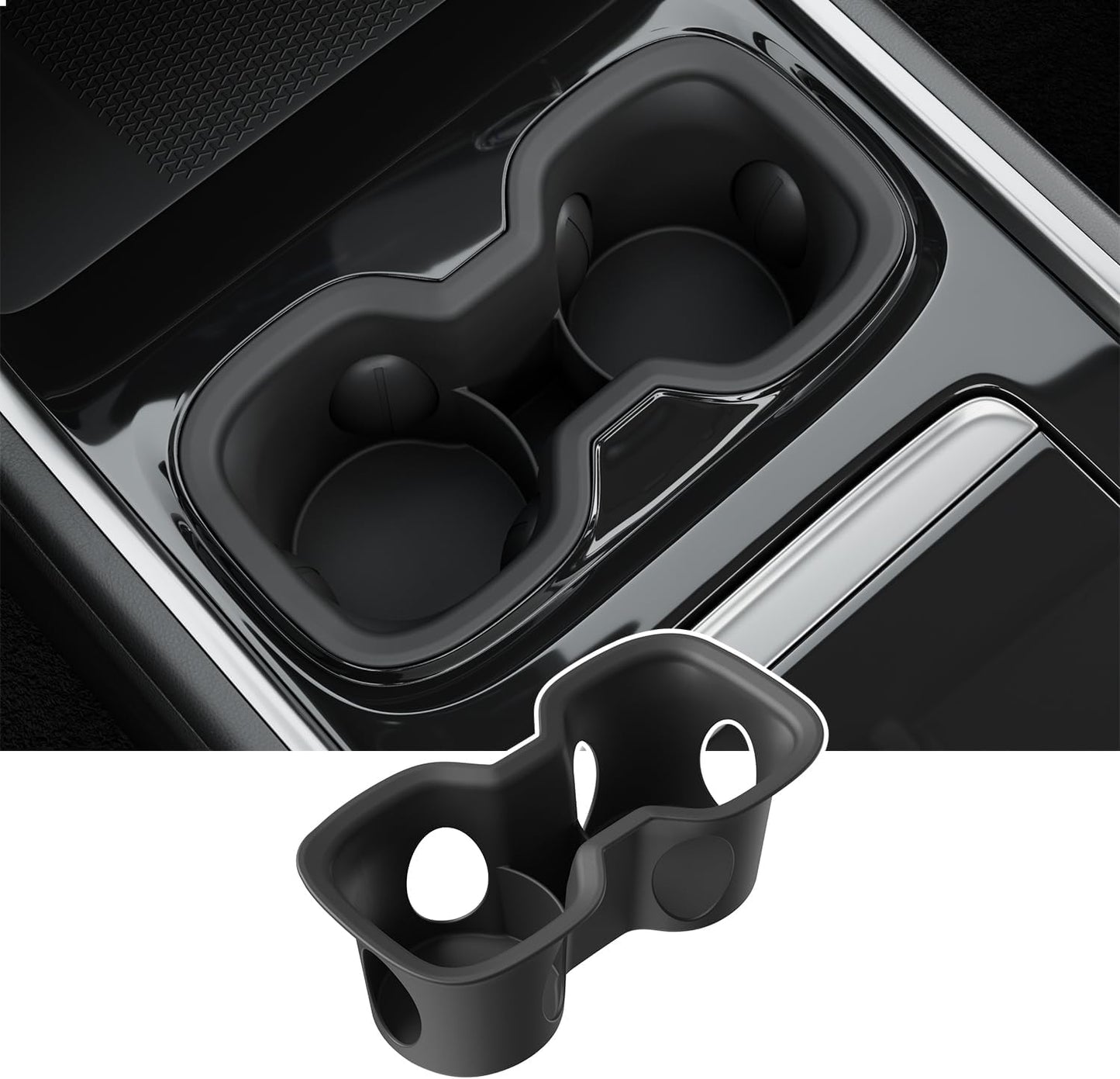 Portavasos comp Chevy Traverse 2024-26 inserto silicona