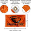 Bandera Universidad Oregon State Beavers