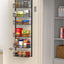 Organiz. despensa puerta 12.3pulg 6 niveles canasta ajustable