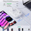 Regleta USB C PD30W con enchufe europeo 3 USB 3 Tomas 4ft