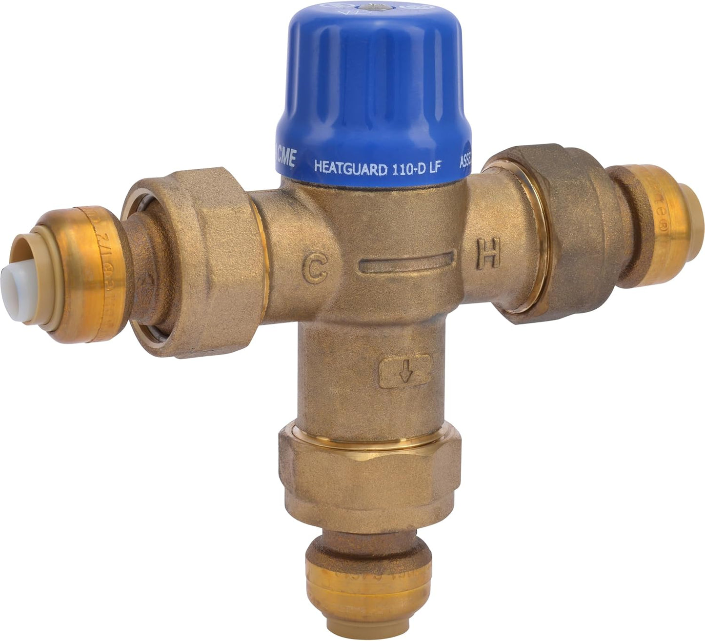 Válvula mezcladora termostática HG110-D 1/2pulg