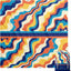 Manta playa doble capa resistente arena agua plegable 71x95pulg