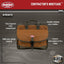Maleta constructor color marrón 62100