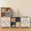 Papel tapiz vintage floral 17.5x317 para gabinetes