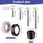 Set anclaje peso y tapa bandera resistente