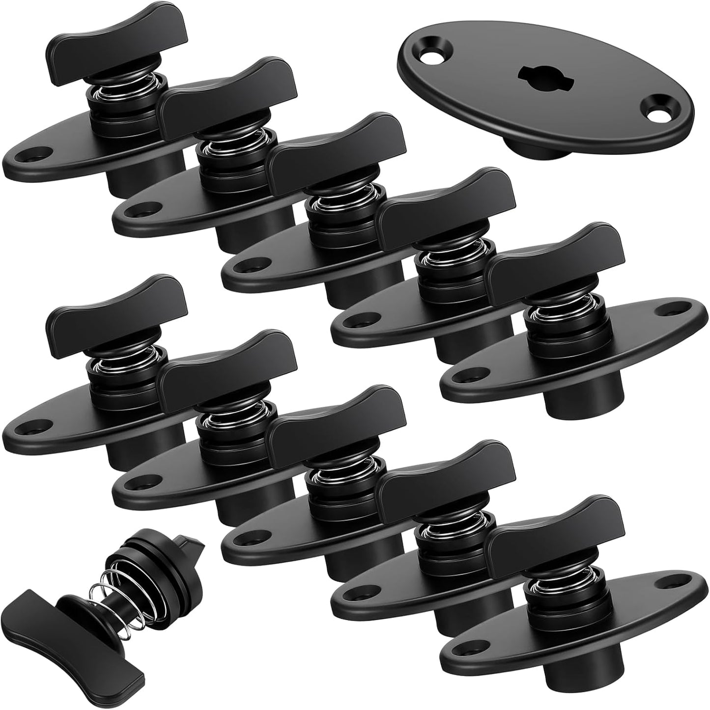 Set 10 sujetadores parabrisas barco clips repuesto