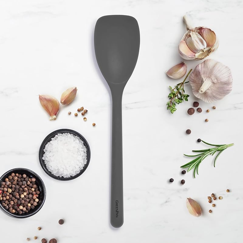 Cuchara silicona cocina flexible antiderrap