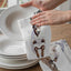 Set 3 Toallas Burro 16x26pulg Baño Spa Regalo