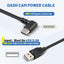 Cable USB-C 13pies para cámara salpicadero 2.5A