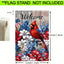 Bandera 4 de Julio 12x18pulg doble cara jardín decoración