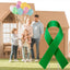 6 Carteles Cinta Verde Estacas 14" Impermeables Jardín