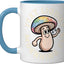 Taza Cerámica Humorística Globo Azul/Blanco