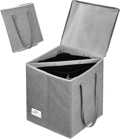 Organizador ropa colgar con tapa antipolvo y separador