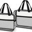 Bolsas aseo transparente TSA 3 pzas kit organizador PVC impermeable