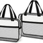 Bolsas aseo transparente TSA 3 pzas kit organizador PVC impermeable