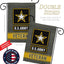 Bandera jardín veteranos ejército EE.UU. oficial