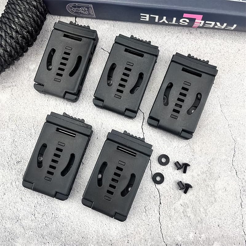 5 Fundas KYDEX EDC con clip cinturón y cuchillo al aire libre
