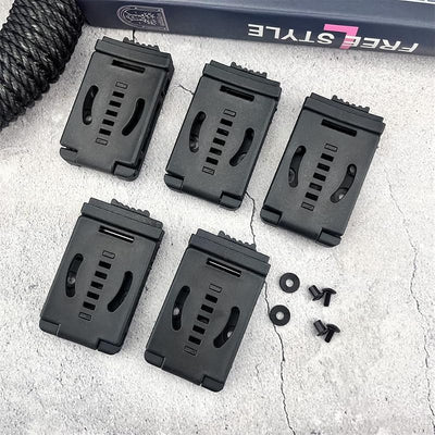 5 Fundas KYDEX EDC con clip cinturón y cuchillo al aire libre