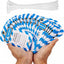 Etiquetas LOTO PVC regrabables con lazos 30 pzas
