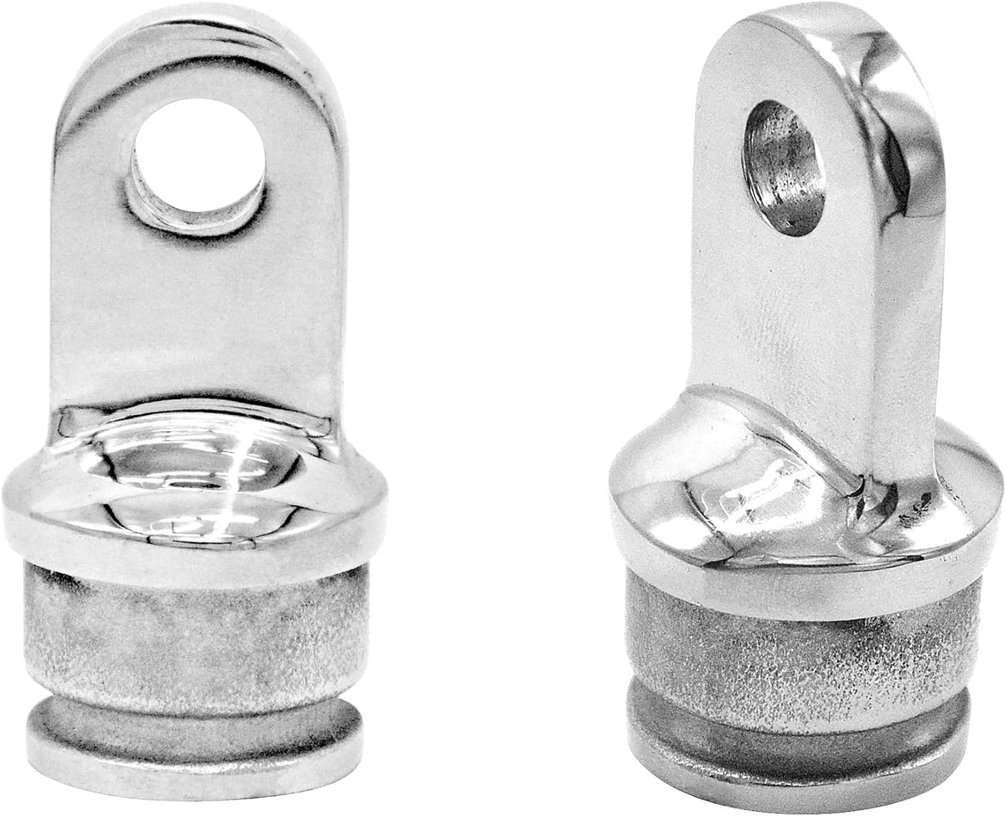 2 Pzas Hardware Ojo Redondo para Tubo O.D.1