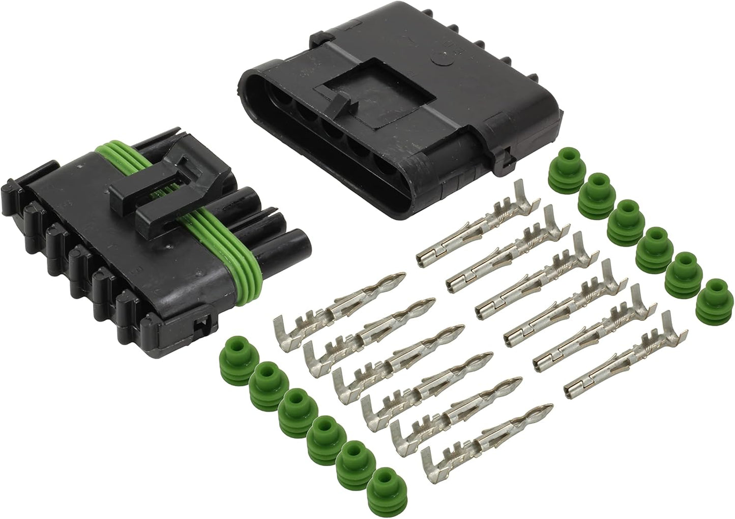 Kit conectores Fastronix Weather Pack 6 pines