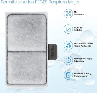8 Cartuchos Filtro EF-S Element y BF5 BETTAFLO