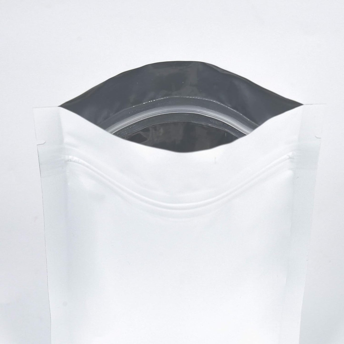 100 Bolsas QuickQlick Resellables Doble Cara 4.7x7.1" Blanco