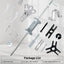 Set extractor martillo deslizante 19 pzas removedor cubo