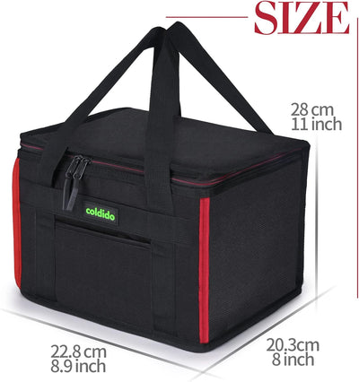 Bolsas aisladas reutilizables para alimentos con cremallera