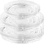 30 Platillos Transparentes para Macetas 4-8" Sin Agujeros