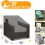 Fundas impermeables sillas patio 2 pzas 30x37pulg anti UV