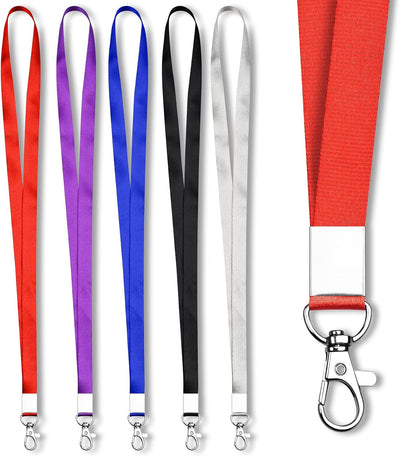 5 Cordones Insignias con Clip para Llaves y Crucero
