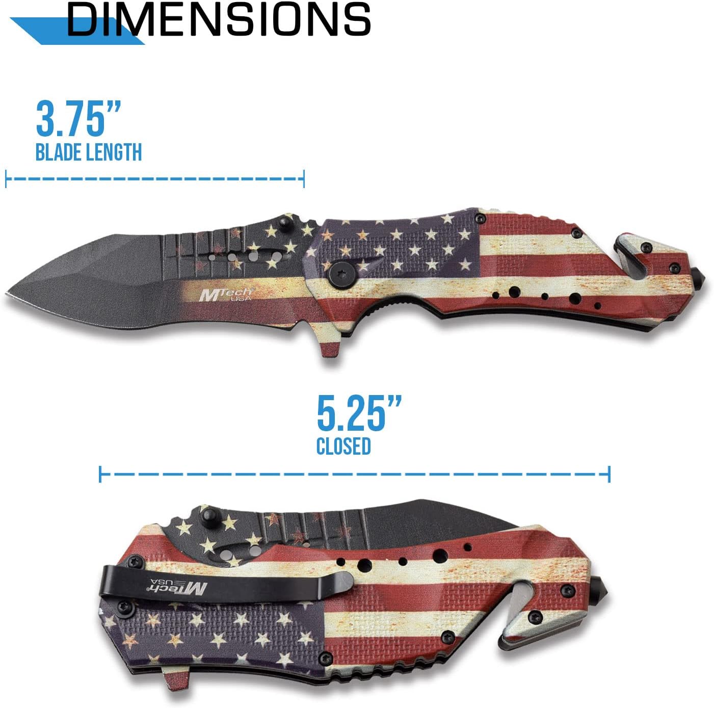 Cuchillo asistido por resorte mt-a845f
