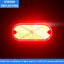 Reflector autoadhesivo ovalado 114x50mm seguridad