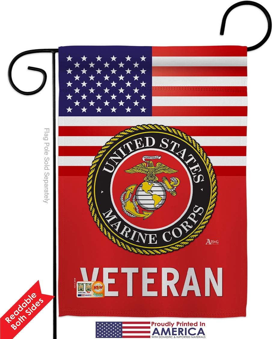 Bandera jardín USMC Semper Fi pack 2 unidades